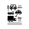 Technique Tuesday - Clear Acrylic Stamps - Happyville - Cars