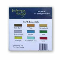 Technique Tuesday - Inkpads - Earth Essentials