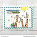 Technique Tuesday - Animal House Collection - Clear Photopolymer Stamps - June the Giraffe