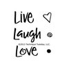 Technique Tuesday - Clear Acrylic Stamps - Live Laugh Love