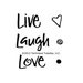 Technique Tuesday - Clear Acrylic Stamps - Live Laugh Love