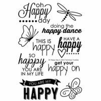 Technique Tuesday - Clear Acrylic Stamps - Oh Happy Day