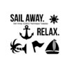 Technique Tuesday - Clear Acrylic Stamps - Sail Away