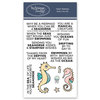 Technique Tuesday - Animal House Collection - Clear Photopolymer Stamps - Simon and Sandy Seahorse