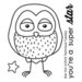Technique Tuesday - Clear Acrylic Stamps - Star Owl