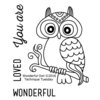 Technique Tuesday - Clear Photopolymer Stamps - Wonderful Owl