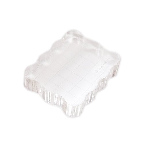 Scrapbook.com - Perfect Clear Acrylic Stamp Block - Medium
