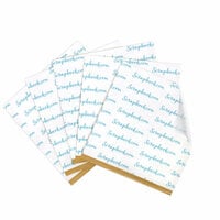  Clear Double Sided Adhesive Sheets - 2.5 x 4.75