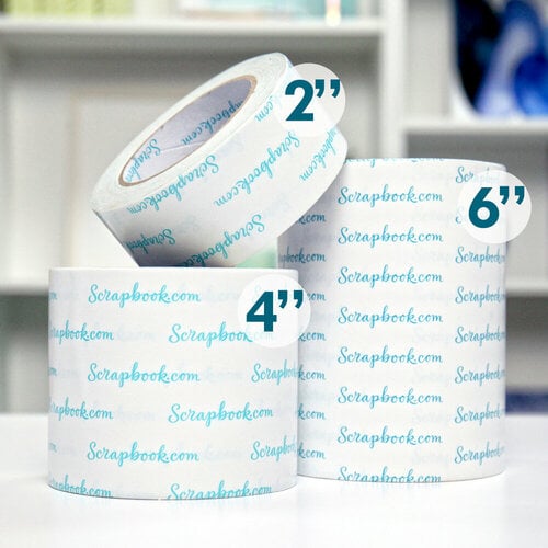 ZZJMCH 1 2 Rolls Double Sided Adhesive Sticky Tape for Arts, DIY, Card Making, Crafts, Photography, Scrapbooking, Gift Wrapping, of