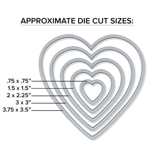 Die-Cut Magnetic - Small Single Color Heart