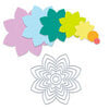 Scrapbook.com - Decorative Die Set - Nested Spring Flowers