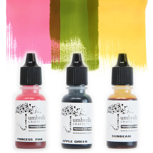 Umbrella Crafts - Premium Dye Reinker Kit - Neon Trio