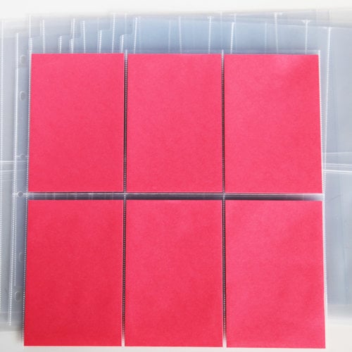 Universal 12 x 12 Page Protectors for 3-Ring Albums - 50 Pack