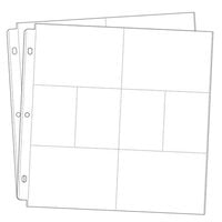  9x12 Open Page Protectors - 20 Pack