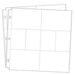 Scrapbook.com - Universal 12x12 Pocket Page Protectors - 8 pockets - Style 4 - 20 Pack