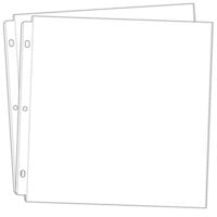  6x8 Page Protectors - Two 4x6 - 10 Pack