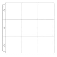 Scrapbook.com - Universal 12 x 12 Pocket Page Protectors - Style 3 - 10 Pack