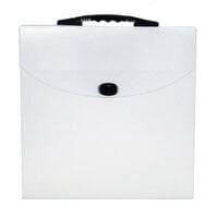 Scrapbook.com - Portable Clear Craft Storage Tote