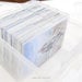 Scrapbook.com - Clear Craft Storage Boxes - 4x6 - 7 Piece Set