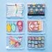 Scrapbook.com - Clear Craft Storage Boxes - 5x7 - 7 Piece Set