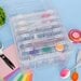 Scrapbook.com - Clear Craft Storage Boxes - 5x7 - 7 Piece Set