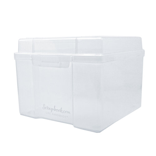 Scrapbook.com - Clear Craft Storage Box - Large