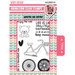 Uchis Design - Animation Die Cut and Clear Acrylic Stamps Combo - Enjoy the Ride