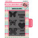 Uchis Design - Clear Acrylic Stamps - Vertical Butterflies