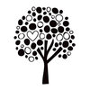 Unity Stamp - Bella Blvd Collection - Itty Bitty - Unmounted Rubber Stamp - Family Tree