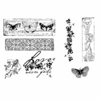 Unity Stamp - Unmounted Rubber Stamp Set - Love Never Fails