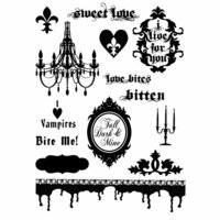 Unity Stamp - Unmounted Rubber Stamp Set - Breathless