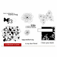 Unity Stamp - Unity Artista Collection - Unmounted Rubber Stamp Set - A Mother's Love