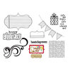 Unity Stamp - Simple Stories Collection - Unmounted Rubber Stamp - Best Day Ever