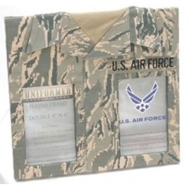 Uniformed Scrapbooks of America -  Double 4 x 6 Frame - U.S. Air Force