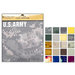 Uniformed Scrapbooks of America - 12 x 12 Paper Pack - U.S. Army