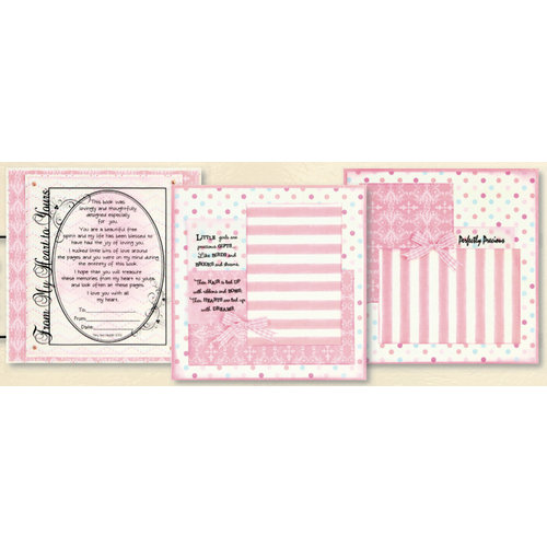 Uniformed Scrapbooks of America - 8 x 8 Page Kit - Little Girl