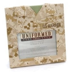 Uniformed Scrapbooks of America -  Single 4 x 6 Frame - U.S. Marine Corps - Desert