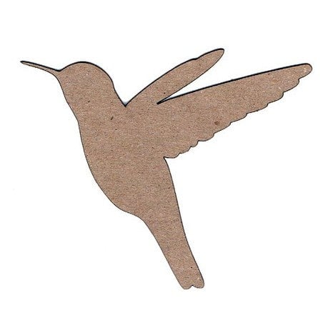 Leaky Shed Studio - Animal Collection - Chipboard Shapes - Humming Bird