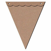 Leaky Shed Studio - Chipboard Banners - Pennant