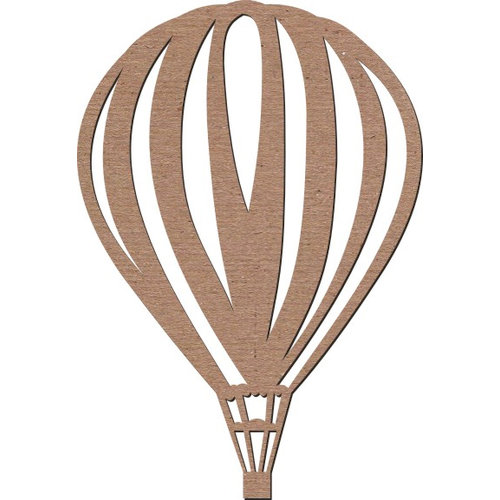 Leaky Shed Studio - Chipboard Shapes - Hot Air Balloon 2