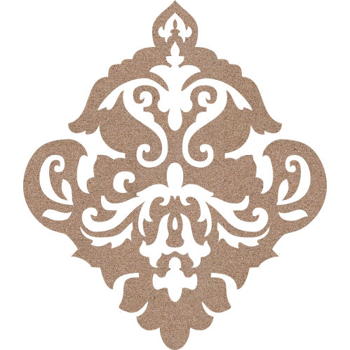 Leaky Shed Studio - Chipboard Shapes - Damask - Small