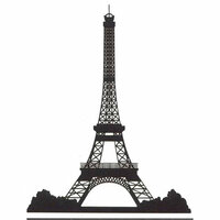 Leaky Shed Studio - Cardstock Die Cuts - Eiffel Tower