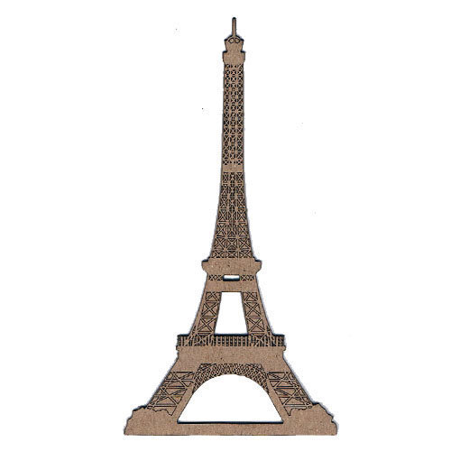Leaky Shed Studio - Chipboard Shapes - Eiffel Tower