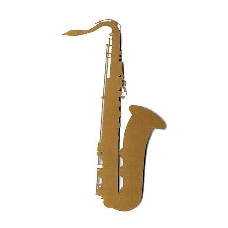 Leaky Shed Studio - Cardstock Die Cuts - Saxophone