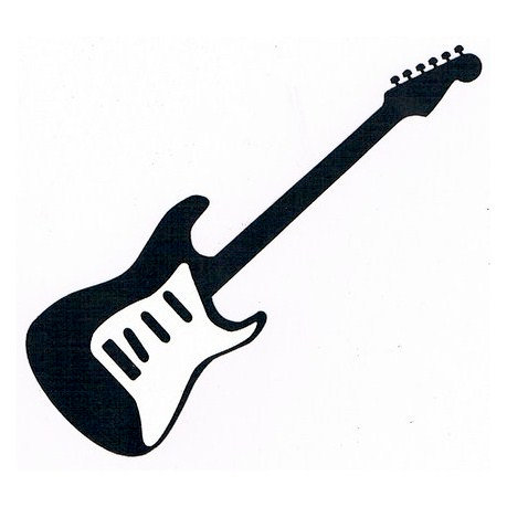 Leaky Shed Studio - Cardstock Die Cuts - Electric Guitar