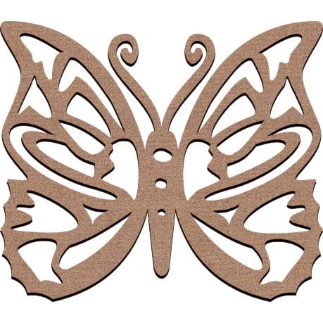 Leaky Shed Studio - Animal Collection - Chipboard Shapes - Large - Spring Butterfly