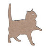 Leaky Shed Studio - Animal Collection - Chipboard Shapes - Cat Pawing