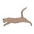 Leaky Shed Studio - Animal Collection - Chipboard Shapes - Cat Leaping