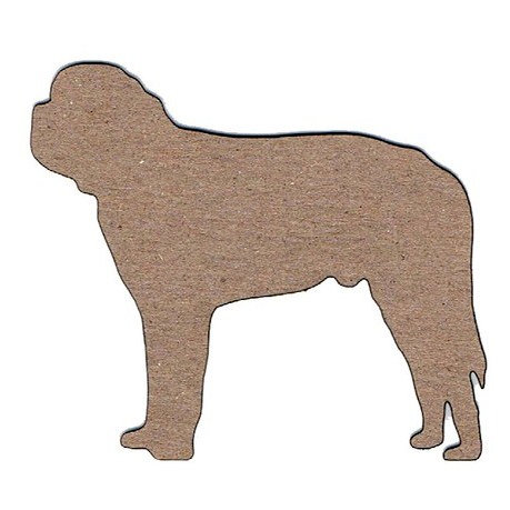 Leaky Shed Studio - Animal Collection - Chipboard Shapes - St. Bernard