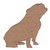 Leaky Shed Studio - Animal Collection - Chipboard Shapes - Bulldog